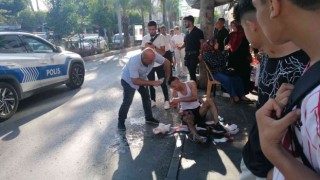 Dövme yaptırmak için gittiği dükkanda önce dövüldü sonra bıçaklandı