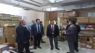 Dr. Korkmaz, hastane Covit servisi ve laboratuvarında incemelerde bulundu