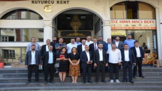DTSO Başkan adayı Karagöz, seçim öncesi esnafla bir araya geldi