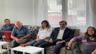 Dumlupınar Kaymakamı Basriden, şehit ve gazi ailelerine ziyaret