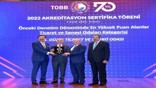 Düzce TSO Türkiye 3. oldu