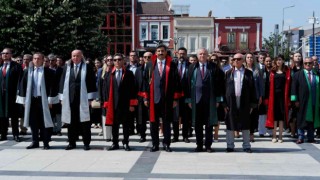 Edirnede adli yıl düzenlenen törenle başladı
