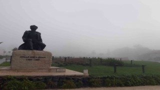 Edirnede sis etkili oldu, Selimiye gözden kayboldu