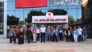 Efeler Belediyesi Tıp Fakültesi öğrencilerini ağırlamaya devam ediyor
