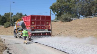 Efeler Belediyesi yol çalışmalarını aralıksız sürdürüyor