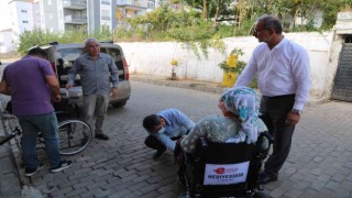 Efeler Belediyesinden akülü sandalye desteği