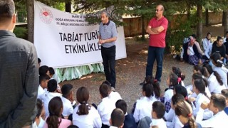 Elazığda öğrencilere yönelik tabiat eğitimi