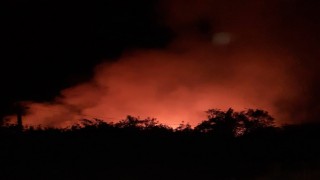 Elazığdaki orman yangınına yönelik müdahale sürüyor