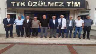 Emekli olan Günerden Üzülmeze veda ziyareti
