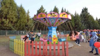 Emet Belediyesinden çocuklara 100. yıla özel lunapark