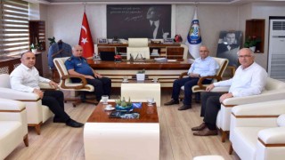 Emniyet Müdürü Doğandan Başkan Kaydaya veda ziyareti