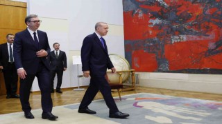 Erdoğan, Sırp mevkidaşı Vuçiç ile görüştü