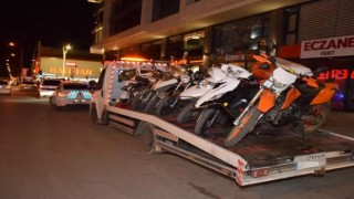 Erzincan polisinden motosiklet denetimi