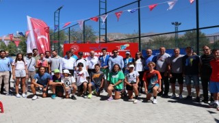 Erzincan uluslararası tenis turnuvasına ev sahipliği yaptı