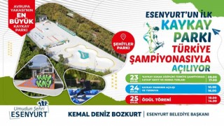 Esenyurtta Kaykay Parkı 24 Eylülde açılıyor