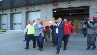 Eski Kızılay Genel Müdürü Ömer Taşlının cenazesi Türkiyeye getirildi
