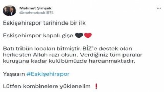 Eskişehirspor tarihinde bir ilk