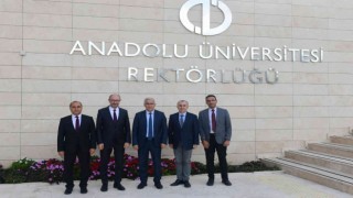 ESOGÜ Rektörü Prof. Dr. Çolaktan Anadolu Üniversitesine ziyaret