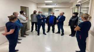 ESOGÜ Yönetiminden Hastane Acil Servis Ünitesine ziyaret