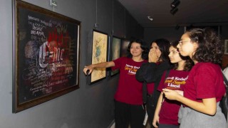 Etem Çalışkanın sergisi büyük ilgi gördü