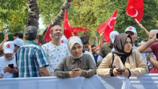 Fatihte LGBT dayatmasına tepki yürüyüşü