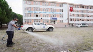 Fatsada Belediye ekipleri okulları yeni sezona hazırladı