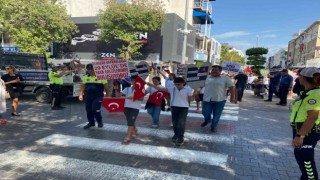 Fethiyede öğrenciler Öncelik Hayatın, Öncelik Yayanın dedi