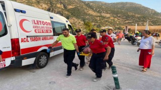 Fethiyede paraşüt kazası: 1 yaralı