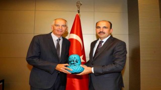 Fransanın Ankara Büyükelçisi Magro ve Başkan Altayi ziyaret etti