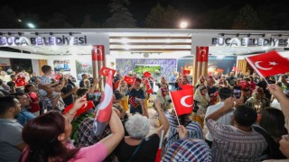 Fuardaki Buca standında 9 Eylül coşkusu