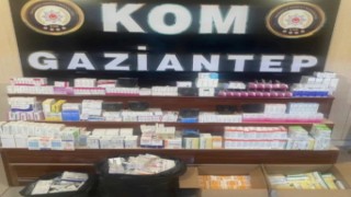 Gaziantepte 19 bin 902 adet kaçak ilaç ele geçirildi