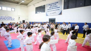 Gaziantepte 79 bin genç tatilde sporla buluştu