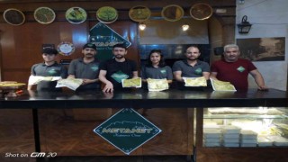 Gaziantepte katmerciler Gastronomi Festivaline hazır