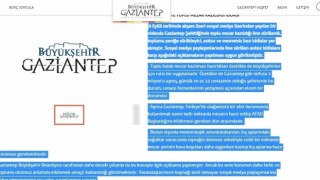 Gaziantepte toplu mezar kazılıyor iddiasına yalanlama