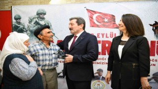 Gaziler onuruna yemek