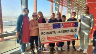 Gediz 1 Eylül İmam Hatip Ortaokulu Romanyaya gitti