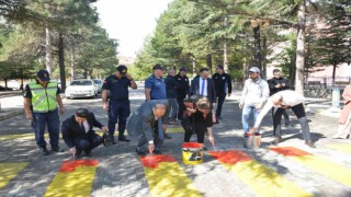 Gedizde “Yayalara Öncelik Duruşu, Hayata Saygı Duruşu” etkinliği