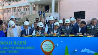 Geliboluda Doğalgaz İlk Kazı Töreni gerçekleşti