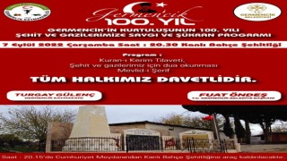 Germencikte 100. yıla özel anlamlı etkinlik