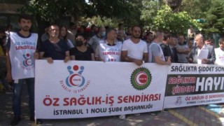 Görevi başında öldürülen güvenlik görevlisi için Kadıköyde basın açıklaması gerçekleştirildi