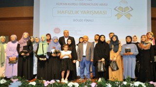 Hafızlık yarışması bölge şampiyonu Düzceden