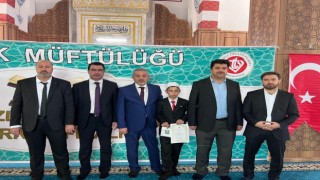 Hafızlık yarışması Türkiye üçüncüsü Elazığdan