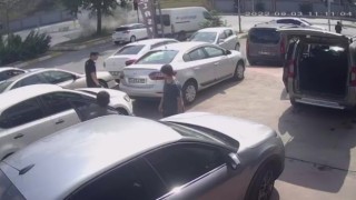 Hafriyat kamyonu ile karşı yönden gelen kamyon çarpıştı: 1 yaralı