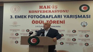 “Hak-İş 3. Emek Fotoğrafları Yarışması” ödülleri sahiplerini buldu