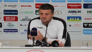 Hakan Keleş: “Taraftarımıza galibiyet hediye etmek istiyorduk, üzgünüz”