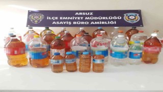 Hatayda 47 litre sahte içki ele geçirildi