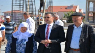 Hayırseverlerin desteği ile yapılacak olan anaokulunun temeli atıldı