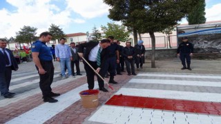 Hisarcıkta “Yayalara Öncelik Duruşu, Hayata Saygı Duruşu” etkinliği