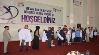 Hitit Üniversitesinde beyaz önlük giyme töreni