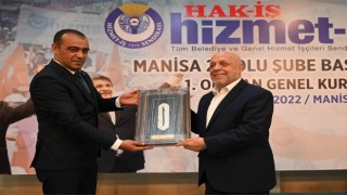 Hizmet İş Sendikası Manisa 2 Nolu Şubesinin genel kurulu yapıldı